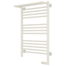 Полотенцесушитель электрический 800х500 античное белое золото МЭМ правый Сунержа Богема с полкой 2.0 10-5207-8050