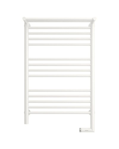 Полотенцесушитель электрический 800х500 белый глянец МЭМ правый Сунержа Богема с полкой 2.0 12-5207-8050