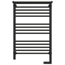 Полотенцесушитель электрический 800х500 темный титан муар МЭМ правый Сунержа Богема с полкой 2.0 15-5207-8050