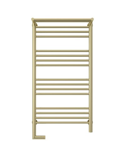 Полотенцесушитель электрический 1000х500 шампань МЭМ левый Сунержа Богема с полкой 2.0 020-5206-1050