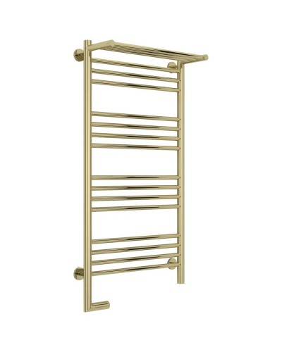 Полотенцесушитель электрический 1000х500 шампань МЭМ левый Сунержа Богема с полкой 2.0 020-5206-1050