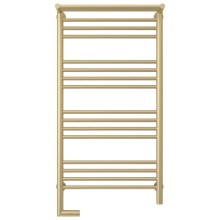 Полотенцесушитель электрический 1000х500 шампань матовая МЭМ левый Сунержа Богема с полкой 2.0 022-5206-1050