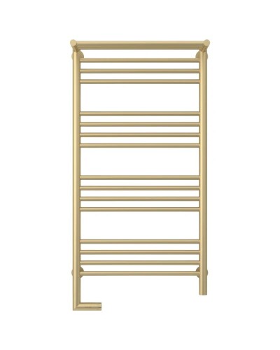 Полотенцесушитель электрический 1000х500 шампань матовая МЭМ левый Сунержа Богема с полкой 2.0 022-5206-1050