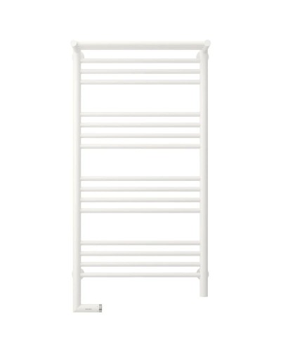 Полотенцесушитель электрический 1000х500 белый матовый МЭМ левый Сунержа Богема с полкой 2.0 30-5206-1050