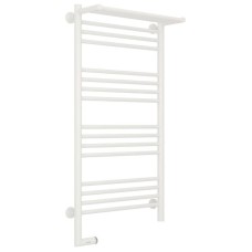 Полотенцесушитель электрический 1000х500 белый матовый МЭМ левый Сунержа Богема с полкой 2.0 30-5206-1050
