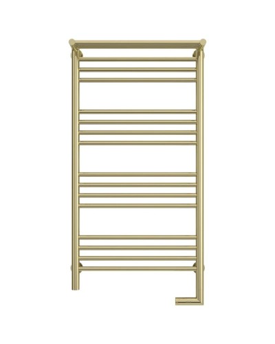 Полотенцесушитель электрический 1000х500 шампань МЭМ правый Сунержа Богема с полкой 2.0 020-5207-1050