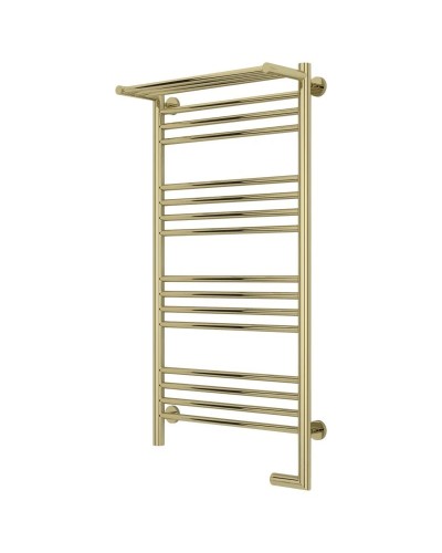 Полотенцесушитель электрический 1000х500 шампань МЭМ правый Сунержа Богема с полкой 2.0 020-5207-1050