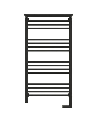 Полотенцесушитель электрический 1000х500 темный титан муар МЭМ правый Сунержа Богема с полкой 2.0 15-5207-1050