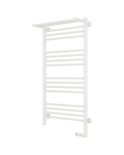 Полотенцесушитель электрический 1000х500 белый матовый МЭМ правый Сунержа Богема с полкой 2.0 30-5207-1050