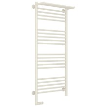 Полотенцесушитель электрический 1200х500 античное белое золото МЭМ левый Сунержа Богема с полкой 2.0 10-5206-1250