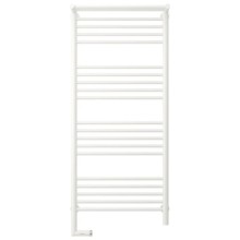 Полотенцесушитель электрический 1200х500 белый матовый МЭМ левый Сунержа Богема с полкой 2.0 30-5206-1250