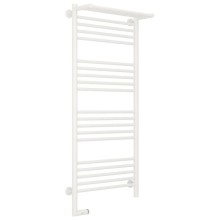 Полотенцесушитель электрический 1200х500 белый матовый МЭМ левый Сунержа Богема с полкой 2.0 30-5206-1250