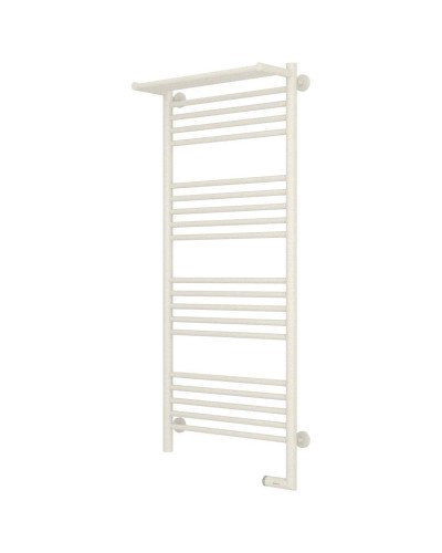 Полотенцесушитель электрический 1200х500 античное белое золото МЭМ правый Сунержа Богема с полкой 2.0 10-5207-1250