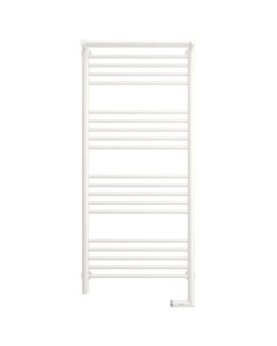 Полотенцесушитель электрический 1200х500 белый глянец МЭМ правый Сунержа Богема с полкой 2.0 12-5207-1250