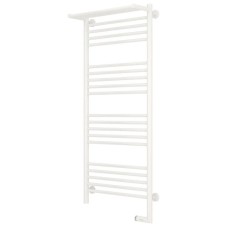 Полотенцесушитель электрический 1200х500 белый глянец МЭМ правый Сунержа Богема с полкой 2.0 12-5207-1250