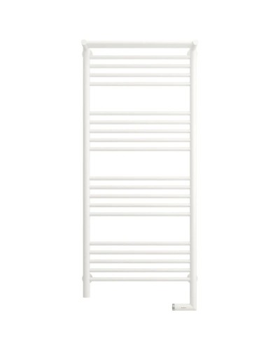 Полотенцесушитель электрический 1200х500 белый матовый МЭМ правый Сунержа Богема с полкой 2.0 30-5207-1250