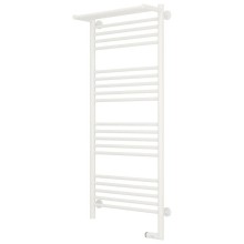 Полотенцесушитель электрический 1200х500 белый матовый МЭМ правый Сунержа Богема с полкой 2.0 30-5207-1250