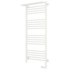 Полотенцесушитель электрический 1200х500 белый матовый МЭМ правый Сунержа Богема с полкой 2.0 30-5207-1250