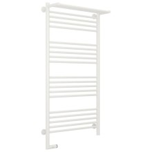 Полотенцесушитель электрический 1200х600 белый матовый МЭМ левый Сунержа Богема с полкой 2.0 30-5206-1260