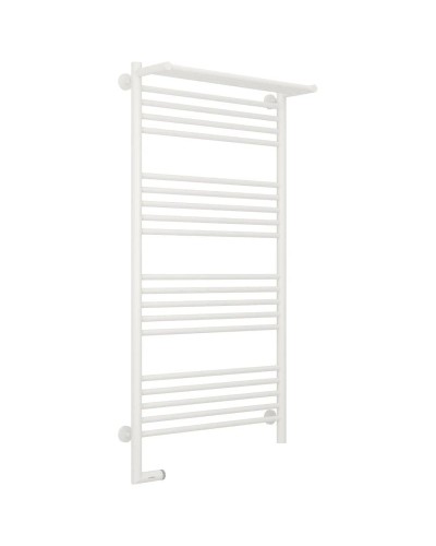 Полотенцесушитель электрический 1200х600 белый матовый МЭМ левый Сунержа Богема с полкой 2.0 30-5206-1260