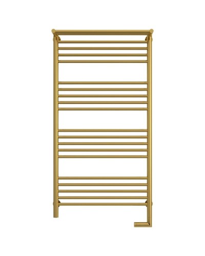 Полотенцесушитель электрический 1200х600 золотой МЭМ правый Сунержа Богема с полкой 2.0 03-5207-1260