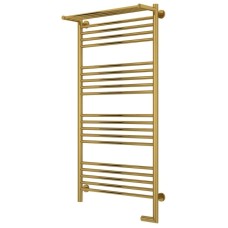 Полотенцесушитель электрический 1200х600 золотой МЭМ правый Сунержа Богема с полкой 2.0 03-5207-1260