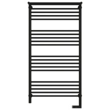 Полотенцесушитель электрический 1200х600 черный матовый МЭМ правый Сунержа Богема с полкой 2.0 31-5207-1260
