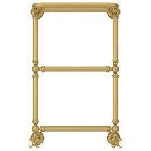 Полотенцесушитель водяной 660х400 золотой матовый Сунержа Ренессанс 1386 032-0281-6640