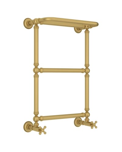 Полотенцесушитель водяной 660х400 золотой матовый Сунержа Ренессанс 1386 032-0281-6640