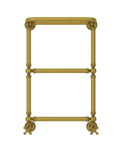 Полотенцесушитель водяной 660х400 состаренная латунь Сунержа Ренессанс 1386 051-0281-6640