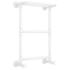 Полотенцесушитель водяной 660х400 белый глянец Сунержа Ренессанс 1386 12-0281-6640