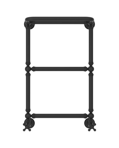 Полотенцесушитель водяной 660х400 темный титан муар Сунержа Ренессанс 1386 15-0281-6640