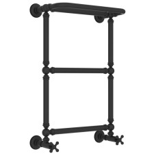 Полотенцесушитель водяной 660х400 темный титан муар Сунержа Ренессанс 1386 15-0281-6640