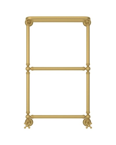 Полотенцесушитель водяной 860х500 золотой матовый Сунержа Ренессанс 1386 032-0281-8650