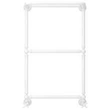 Полотенцесушитель водяной 860х500 белый глянец Сунержа Ренессанс 1386 12-0281-8650