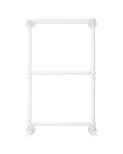 Полотенцесушитель водяной 860х500 белый глянец Сунержа Ренессанс 1386 12-0281-8650