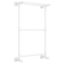 Полотенцесушитель водяной 860х500 белый глянец Сунержа Ренессанс 1386 12-0281-8650