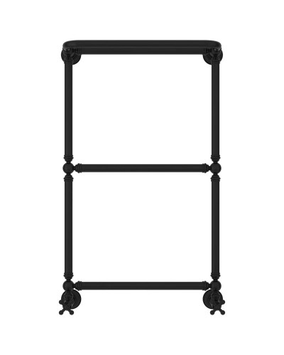 Полотенцесушитель водяной 860х500 черный матовый Сунержа Ренессанс 1386 31-0281-8650