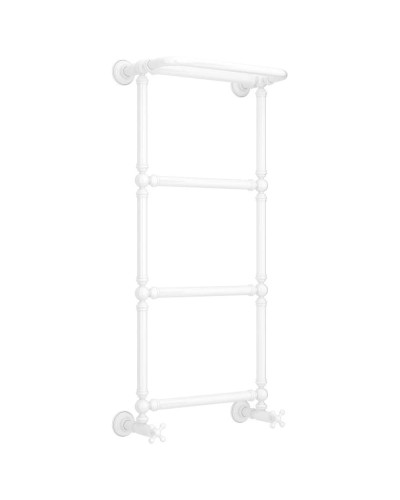 Полотенцесушитель водяной 960х400 белый глянец Сунержа Ренессанс 1386 12-0281-9640