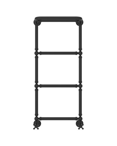 Полотенцесушитель водяной 960х400 темный титан муар Сунержа Ренессанс 1386 15-0281-9640