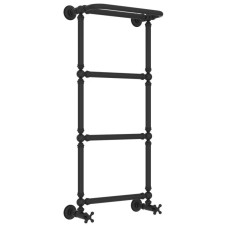 Полотенцесушитель водяной 960х400 темный титан муар Сунержа Ренессанс 1386 15-0281-9640