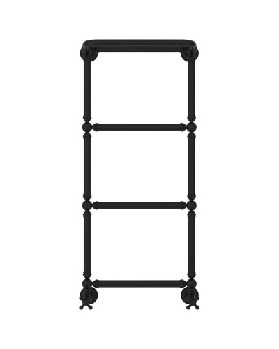 Полотенцесушитель водяной 960х400 черный матовый Сунержа Ренессанс 1386 31-0281-9640