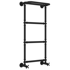 Полотенцесушитель водяной 960х400 черный матовый Сунержа Ренессанс 1386 31-0281-9640