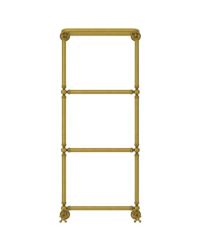 Полотенцесушитель водяной 1260х500 состаренная латунь Сунержа Ренессанс 1386 051-0281-1250