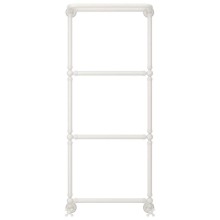 Полотенцесушитель водяной 1260х500 античное белое золото Сунержа Ренессанс 1386 10-0281-1250