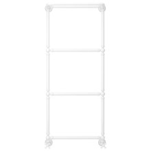 Полотенцесушитель водяной 1260х500 белый глянец Сунержа Ренессанс 1386 12-0281-1250