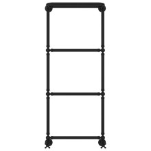 Полотенцесушитель водяной 1260х500 черный матовый Сунержа Ренессанс 1386 31-0281-1250