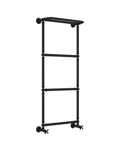 Полотенцесушитель водяной 1260х500 черный матовый Сунержа Ренессанс 1386 31-0281-1250