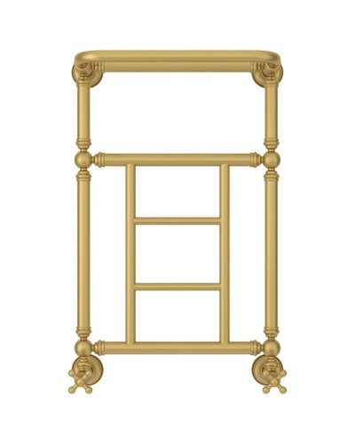 Полотенцесушитель водяной 660х400 золотой матовый Сунержа Ренессанс 1452 032-0282-6640