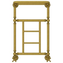 Полотенцесушитель водяной 660х400 состаренная латунь Сунержа Ренессанс 1452 051-0282-6640